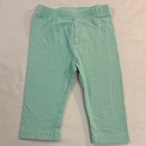 Old Navy - 2T Mint Green Kids Capris Leggings